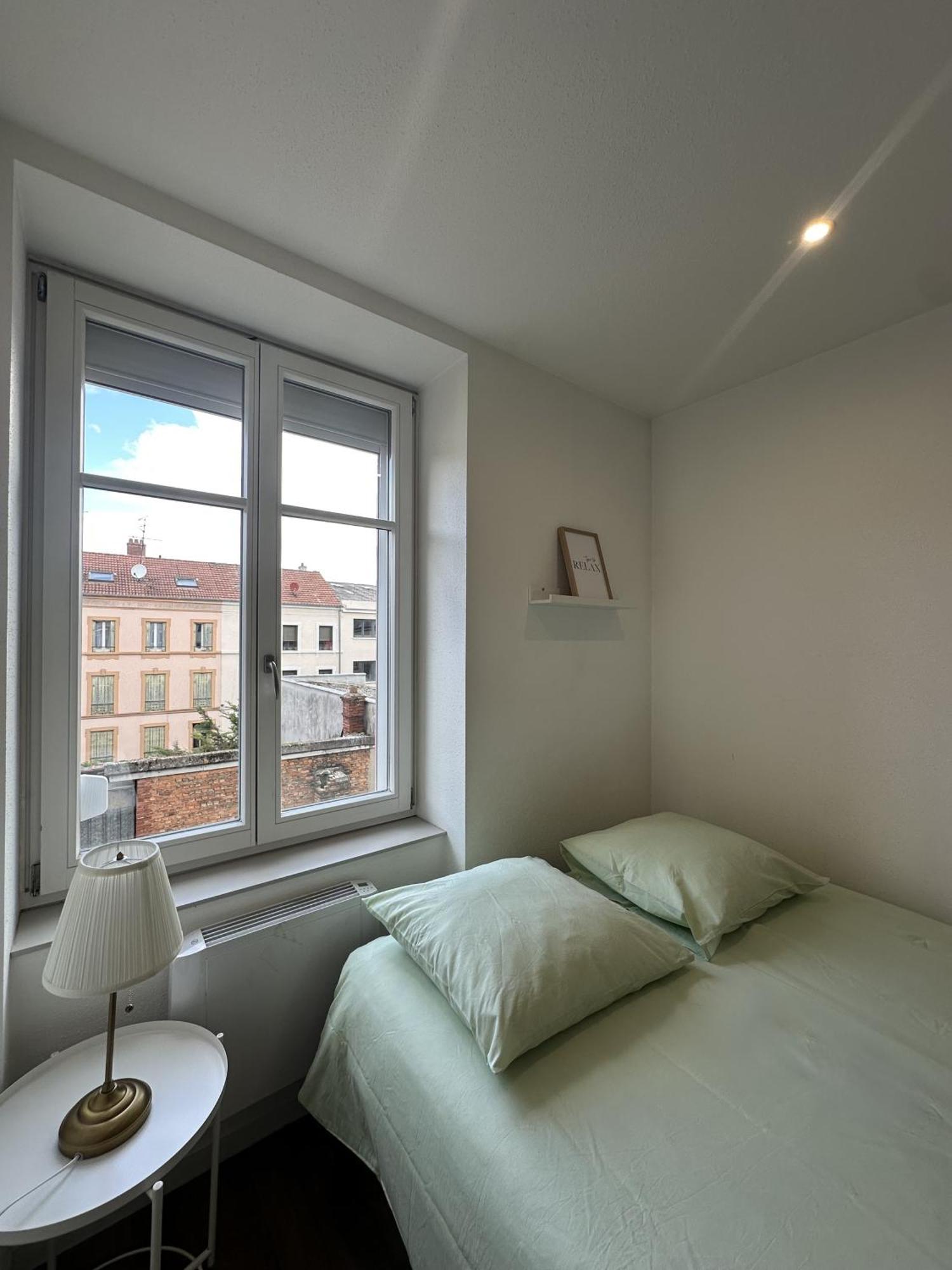 # Le 3 # Joli Appartement T3 Mulhouse Centre, Neuf, Calme Et Tout Equipe Luaran gambar