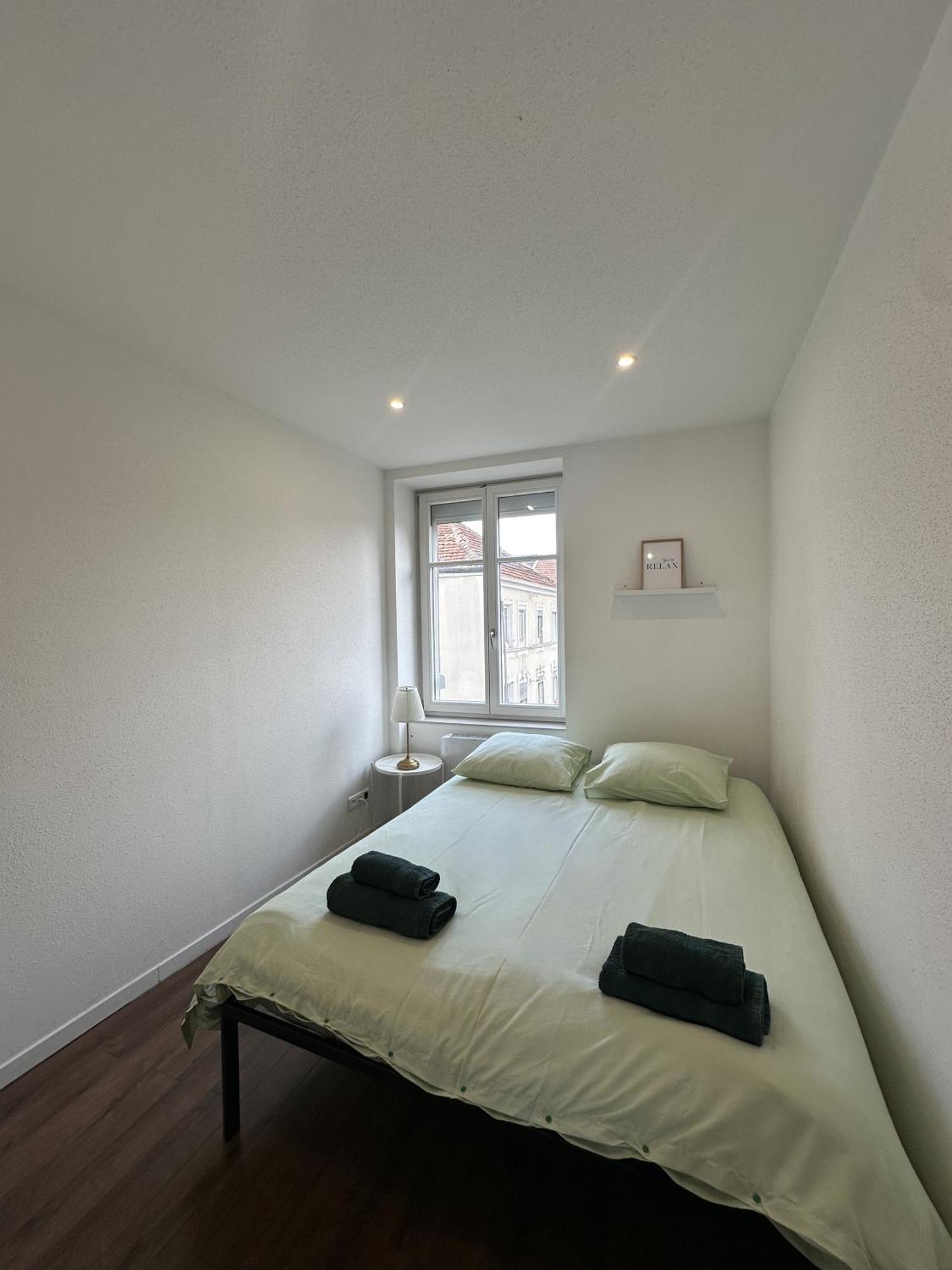 # Le 3 # Joli Appartement T3 Mulhouse Centre, Neuf, Calme Et Tout Equipe Luaran gambar
