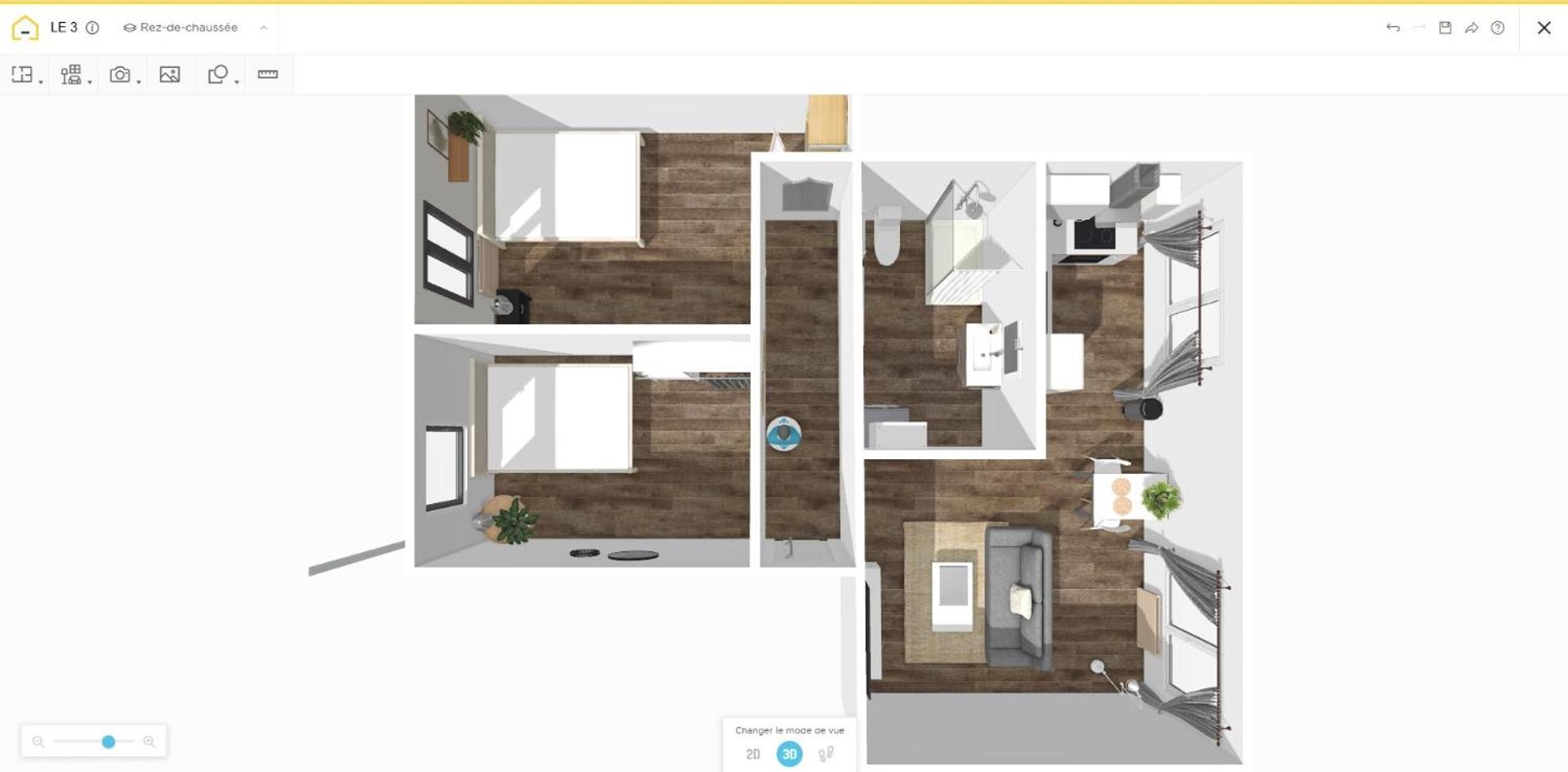 # Le 3 # Joli Appartement T3 Mulhouse Centre, Neuf, Calme Et Tout Equipe Luaran gambar